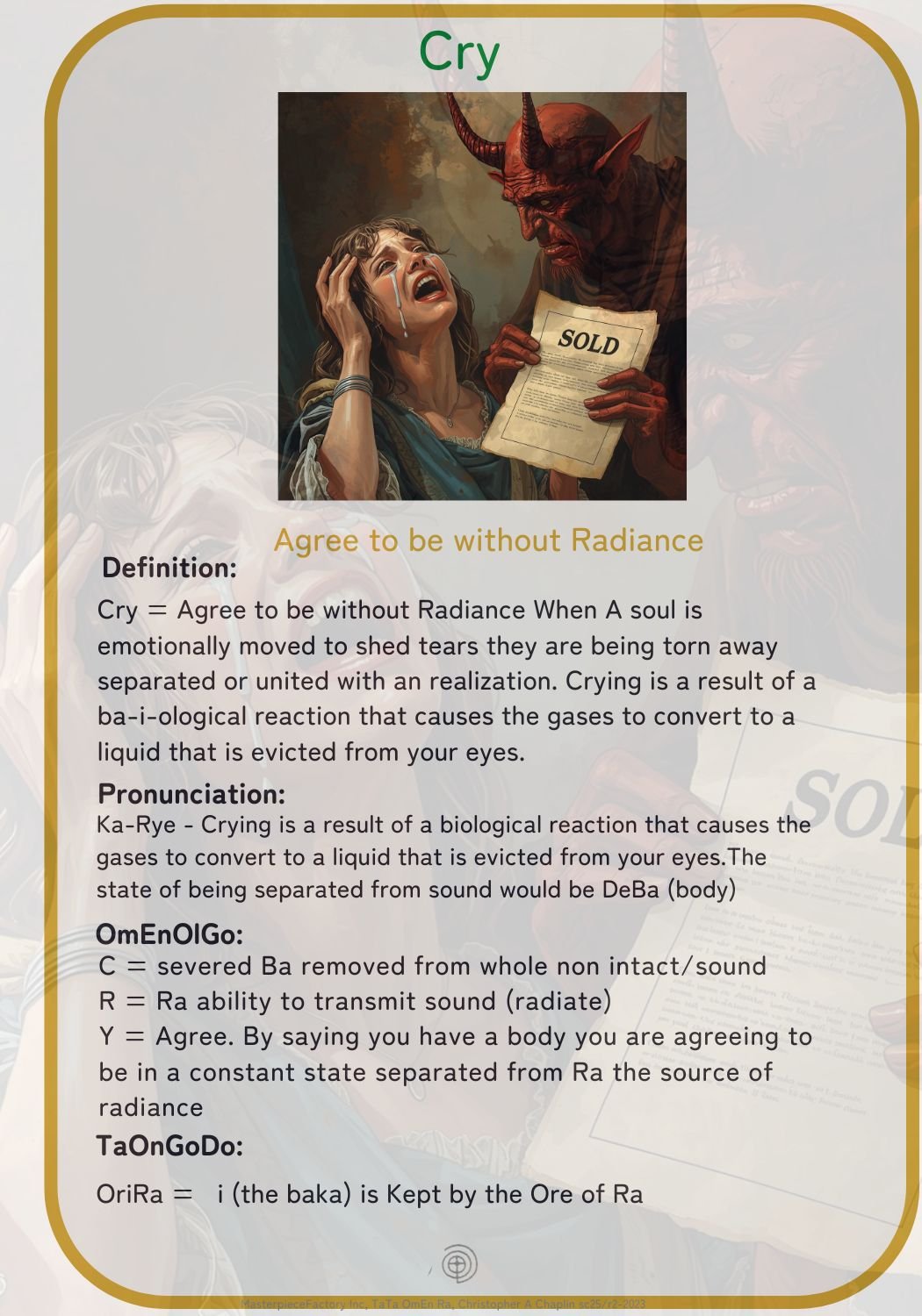 Cry