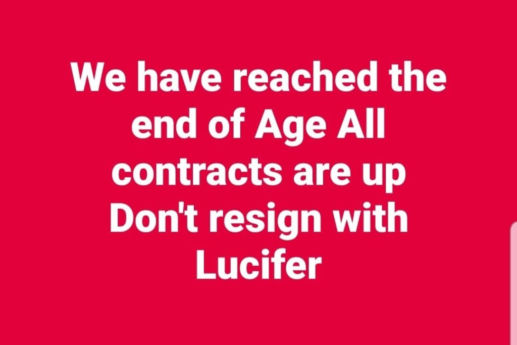 Don’t resign Lucifer