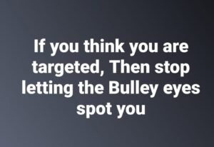 Bully and the bullseye