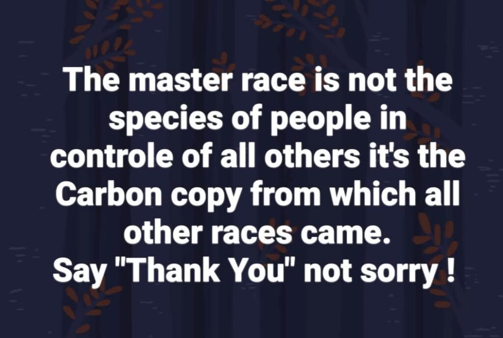 Say Thank you Not Sorry