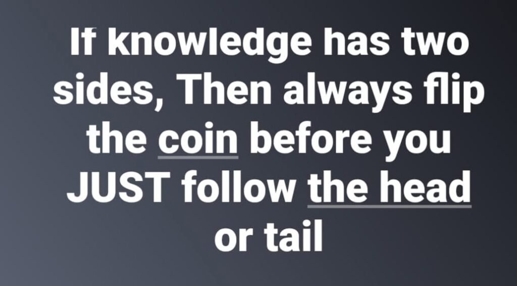 Flip before follow