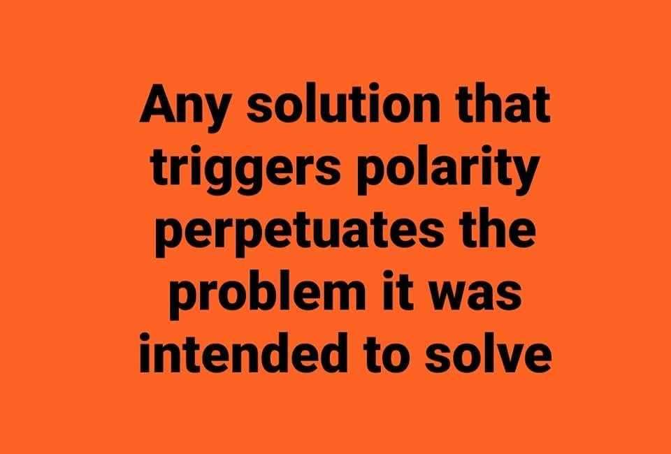 Polarity Perpetuates Problem