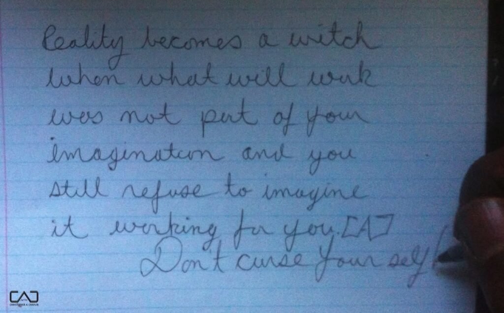 Don’t Curse Yourself